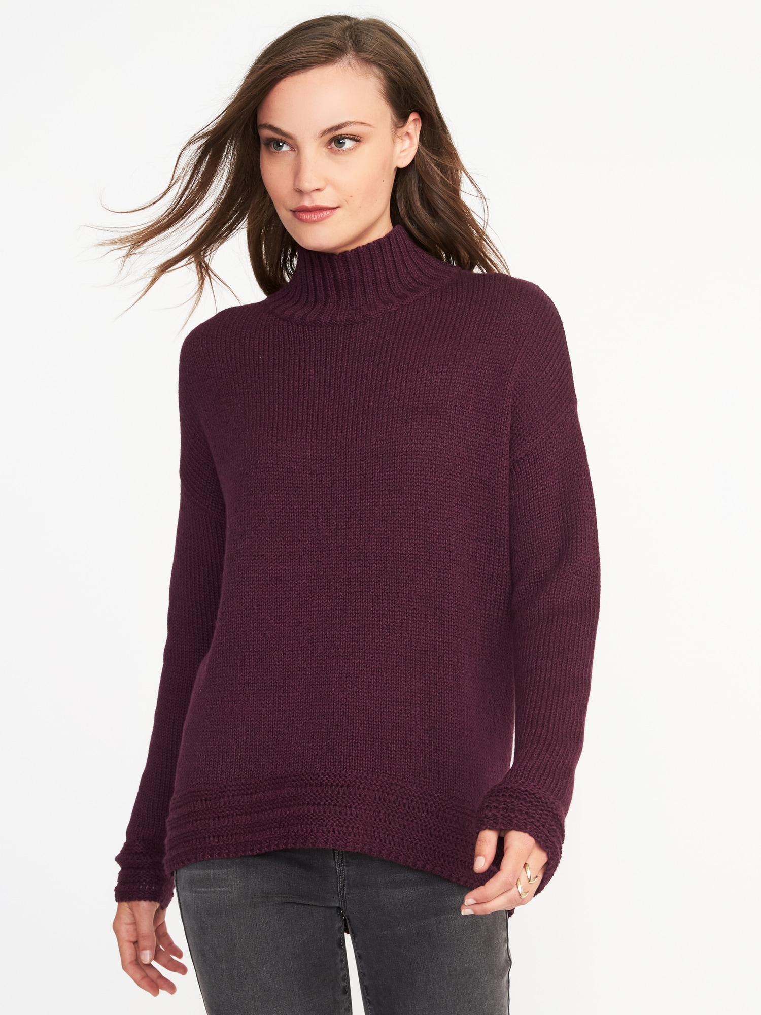 Old navy mock outlet neck