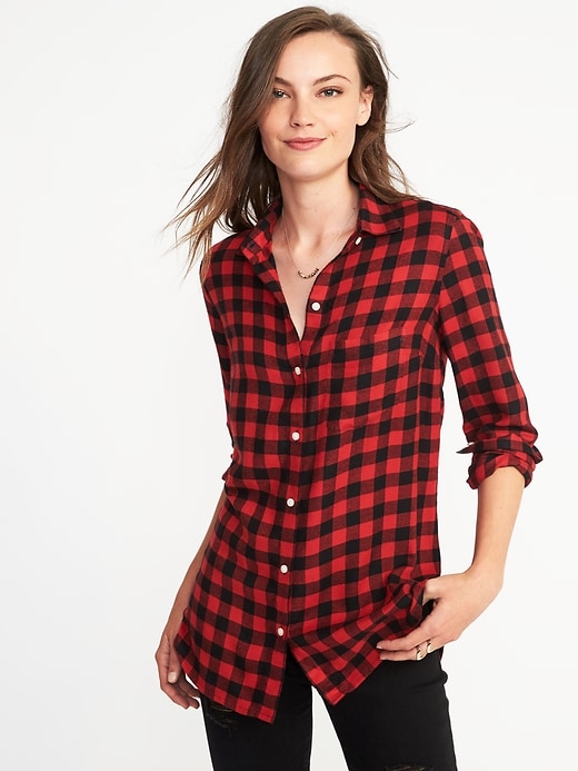 Relaxed Soft-Washed Classic Shirt for Women | Old Navy