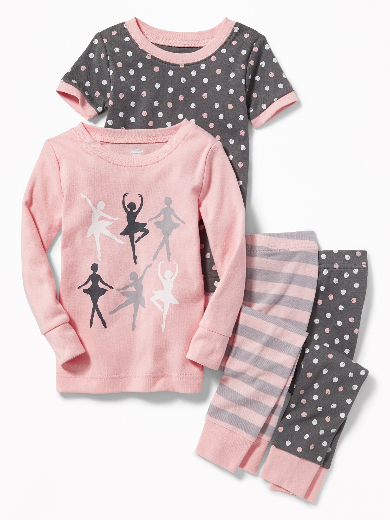 4-Piece Ballet-Graphic Sleep Set For Toddler & Baby | Old Navy