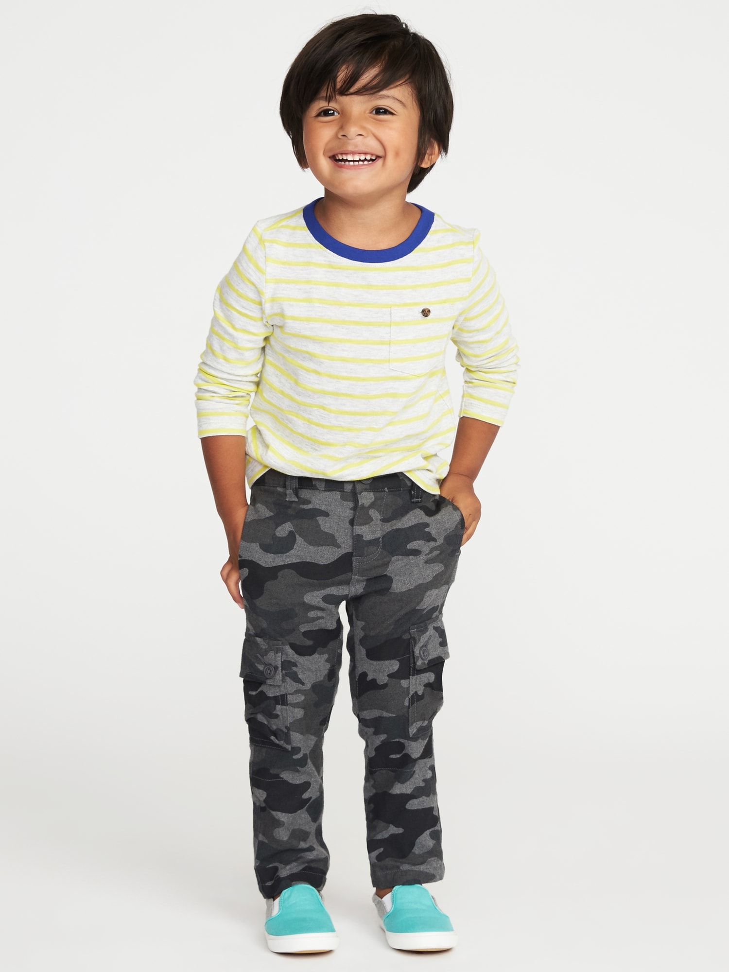 Skinny Camo Cargo Dress Pants for Toddler Boys | Old Navy