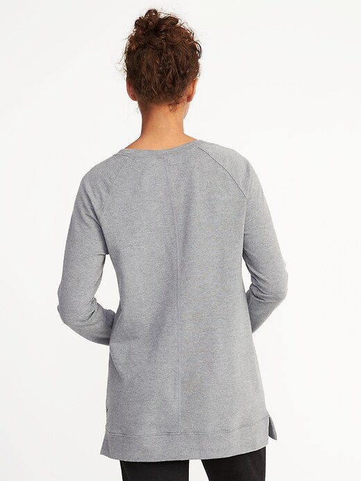 French-Terry Sweatshirt Tunic for Women | Old Navy