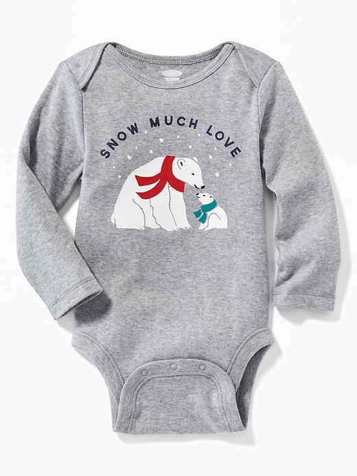 View large product image 1 of 2. Graphic Bodysuit for Baby