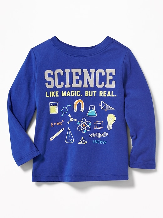 View large product image 1 of 1. Graphic Long-Sleeve Tee for Toddler Boys