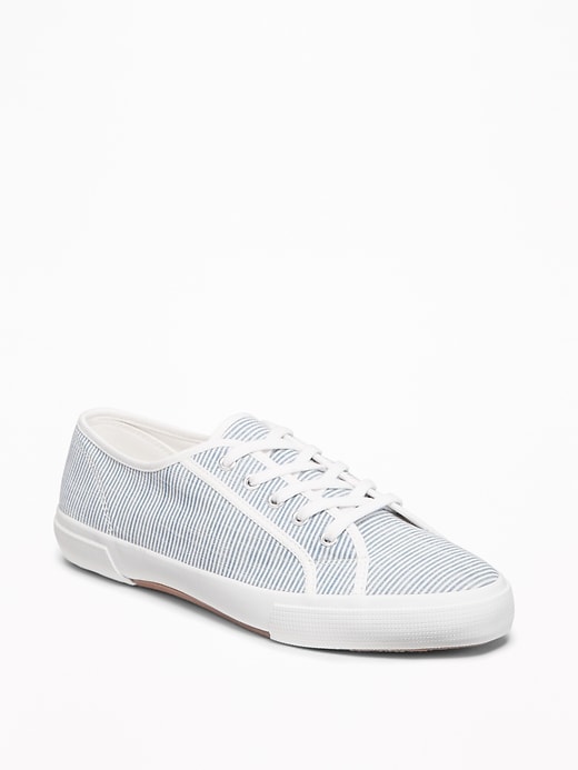 Image number 1 showing, Canvas Sneakers for Women