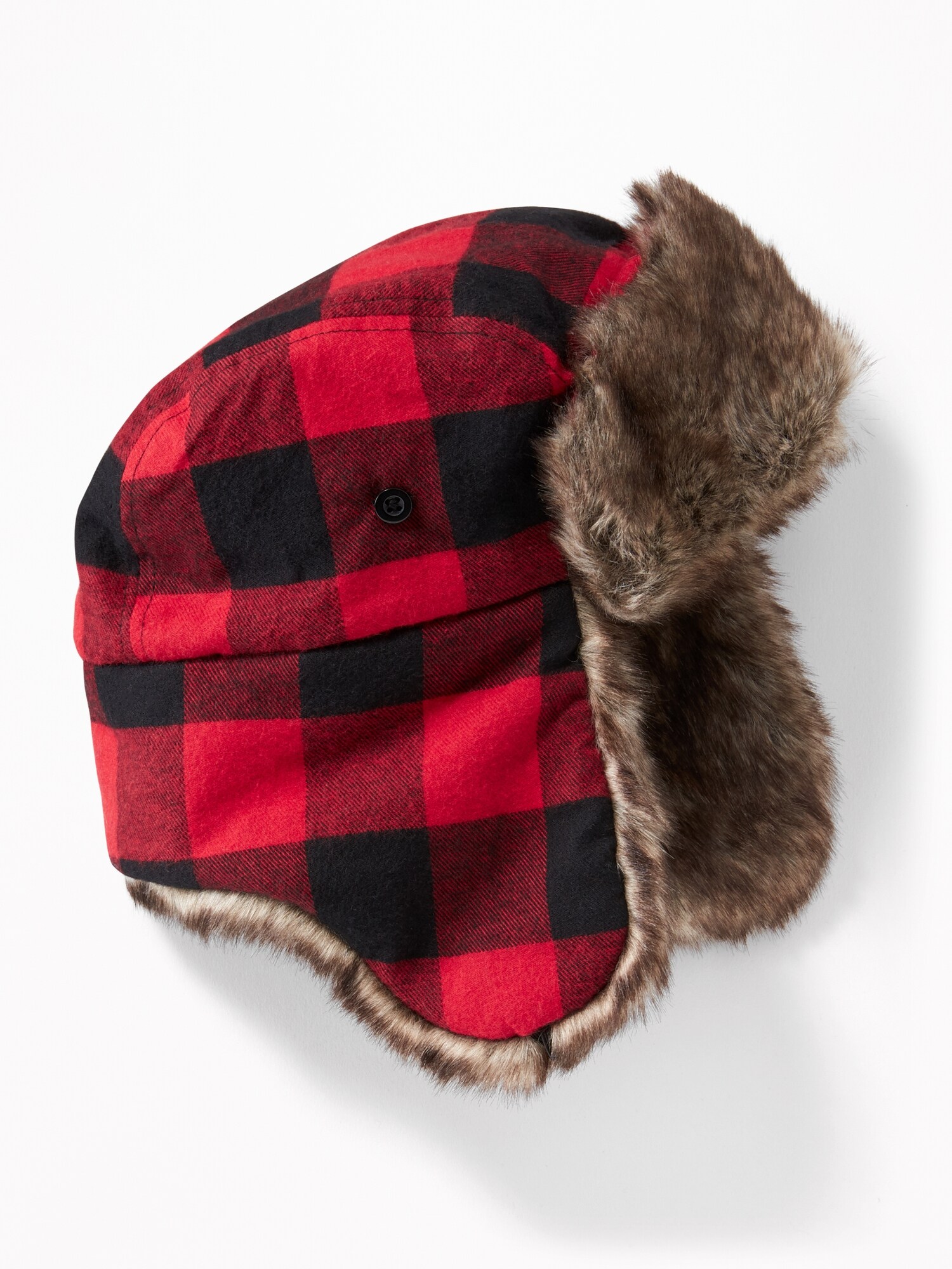 Flap Hat Canada Red