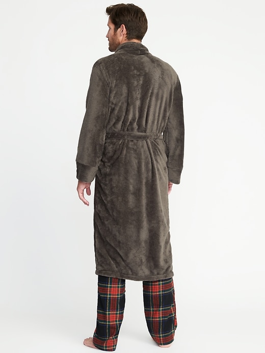 Image number 2 showing, Plush Robe for Men