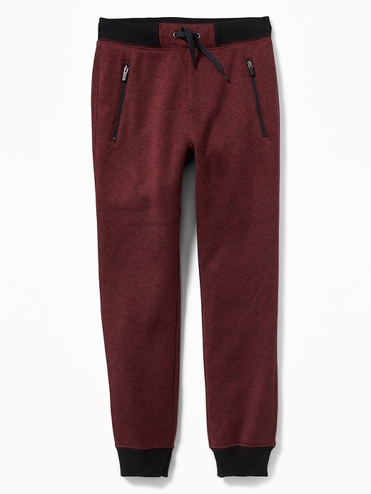 Sweater-Knit Fleece Joggers For Boys | Old Navy
