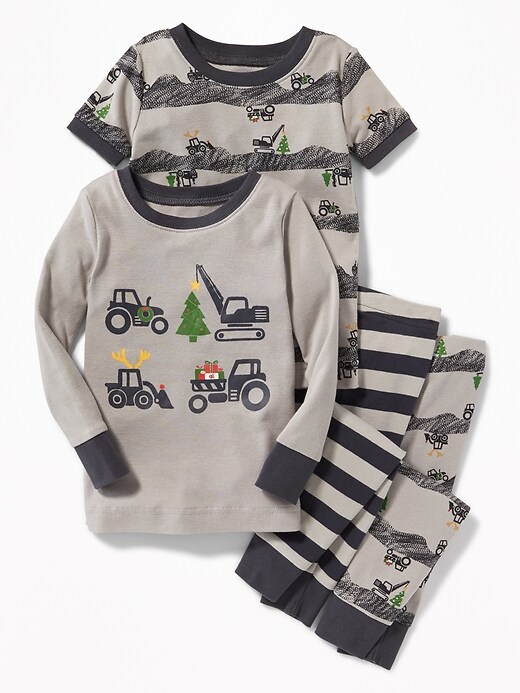 4-Piece Construction-Graphic Sleep Set for Toddler & Baby | Old Navy