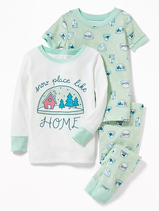 View large product image 1 of 1. "Snow Place Like Home" 3-Piece Sleep Set For Toddler & Baby