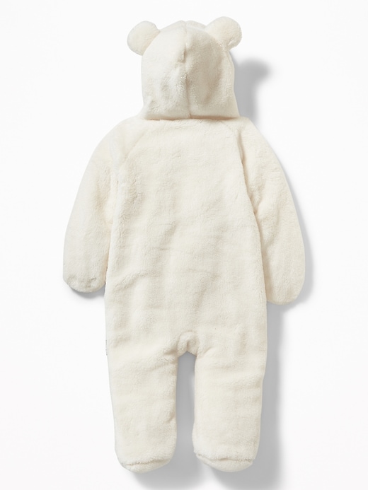 Faux-Fur Footed One-Piece for Baby | Old Navy