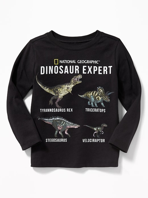 View large product image 1 of 2. National Geographic&#153 Dinosaur-Graphic Tee for Toddler Boys