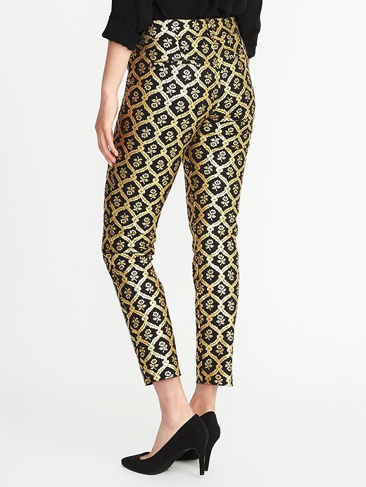View large product image 2 of 3. Mid-Rise Pixie Full-Length Pants for Women