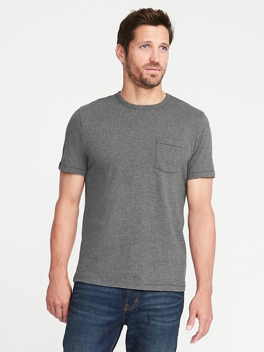 Image number 1 showing, Soft-Washed Jersey-Knit Tee for Men