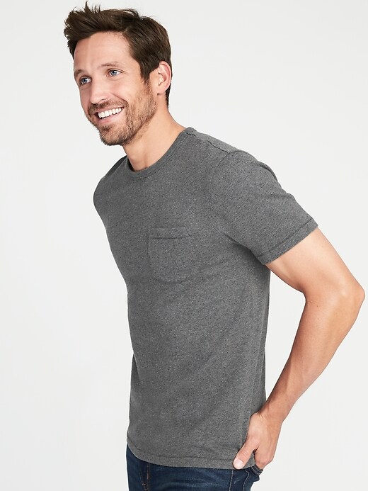 Image number 4 showing, Soft-Washed Jersey-Knit Tee for Men