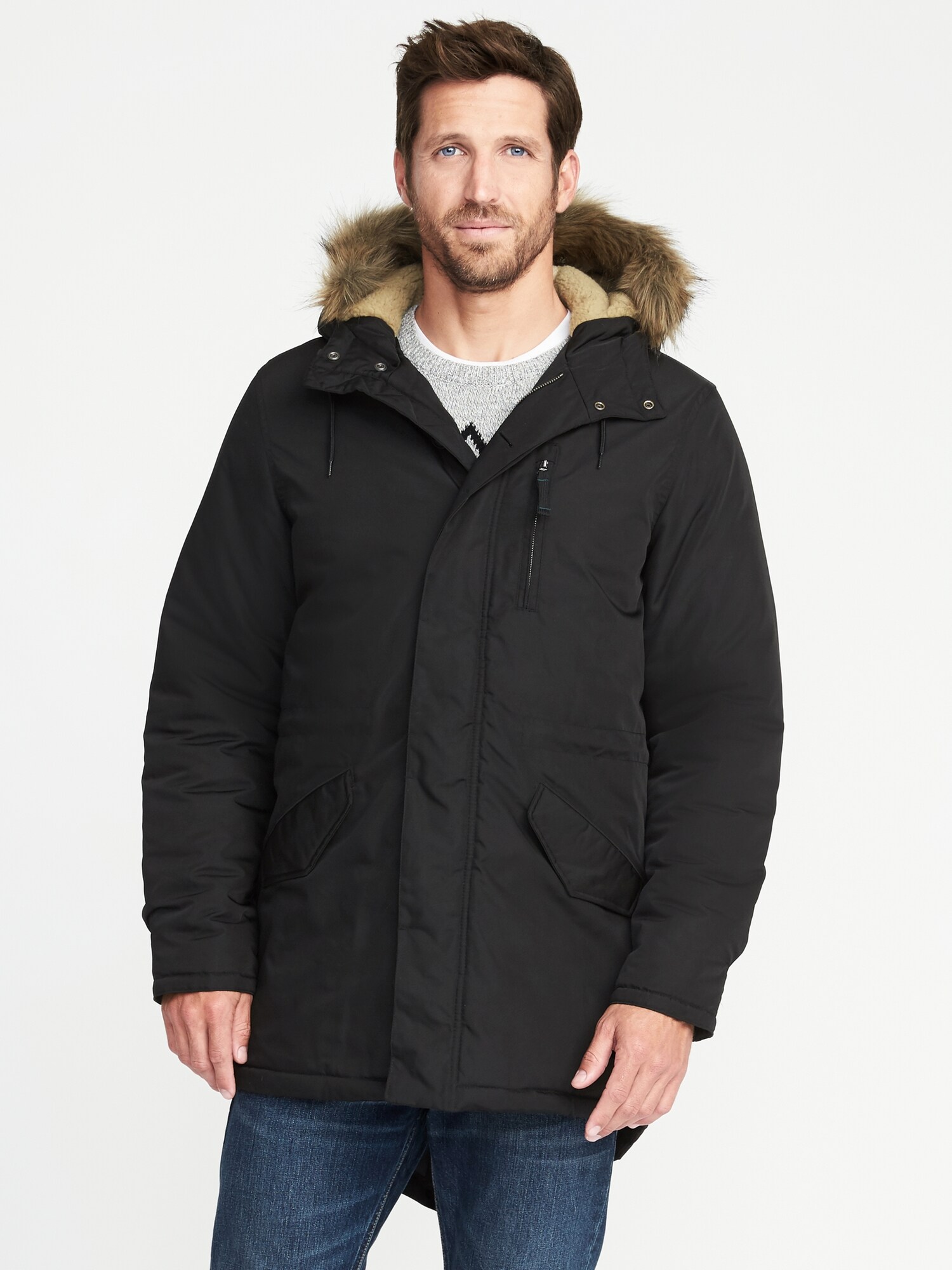 Old navy hooded parka best sale