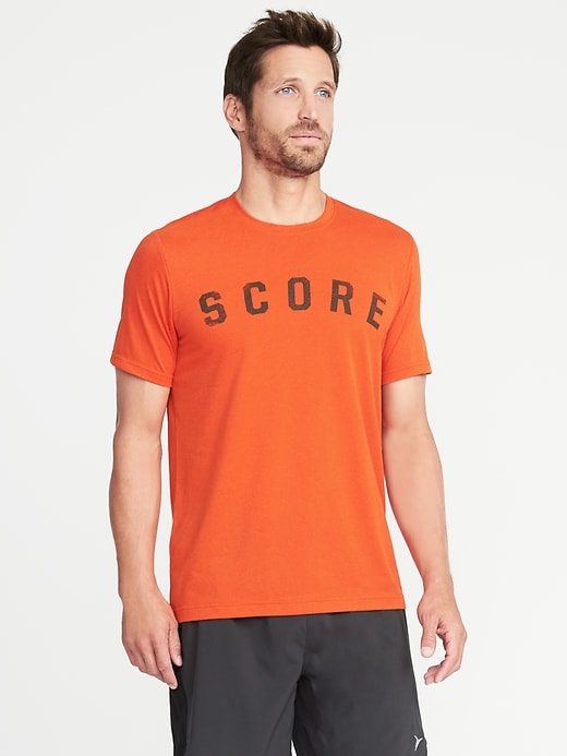 Image number 1 showing, Go-Dry Eco Regular-Fit Performance Tee for Men