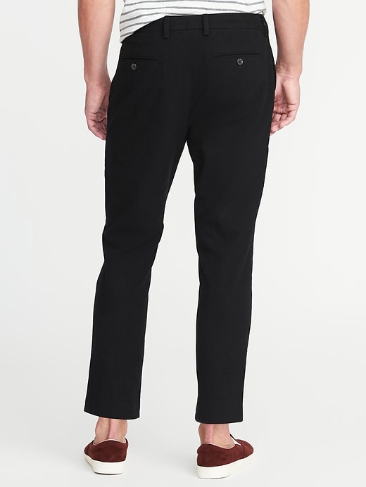 View large product image 2 of 2. Relaxed Slim Signature Built-In Flex Cropped Trousers for Men
