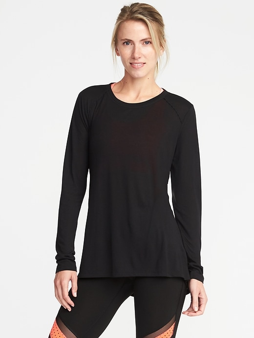 Cut-Out Back Performance Tee for Women | Old Navy