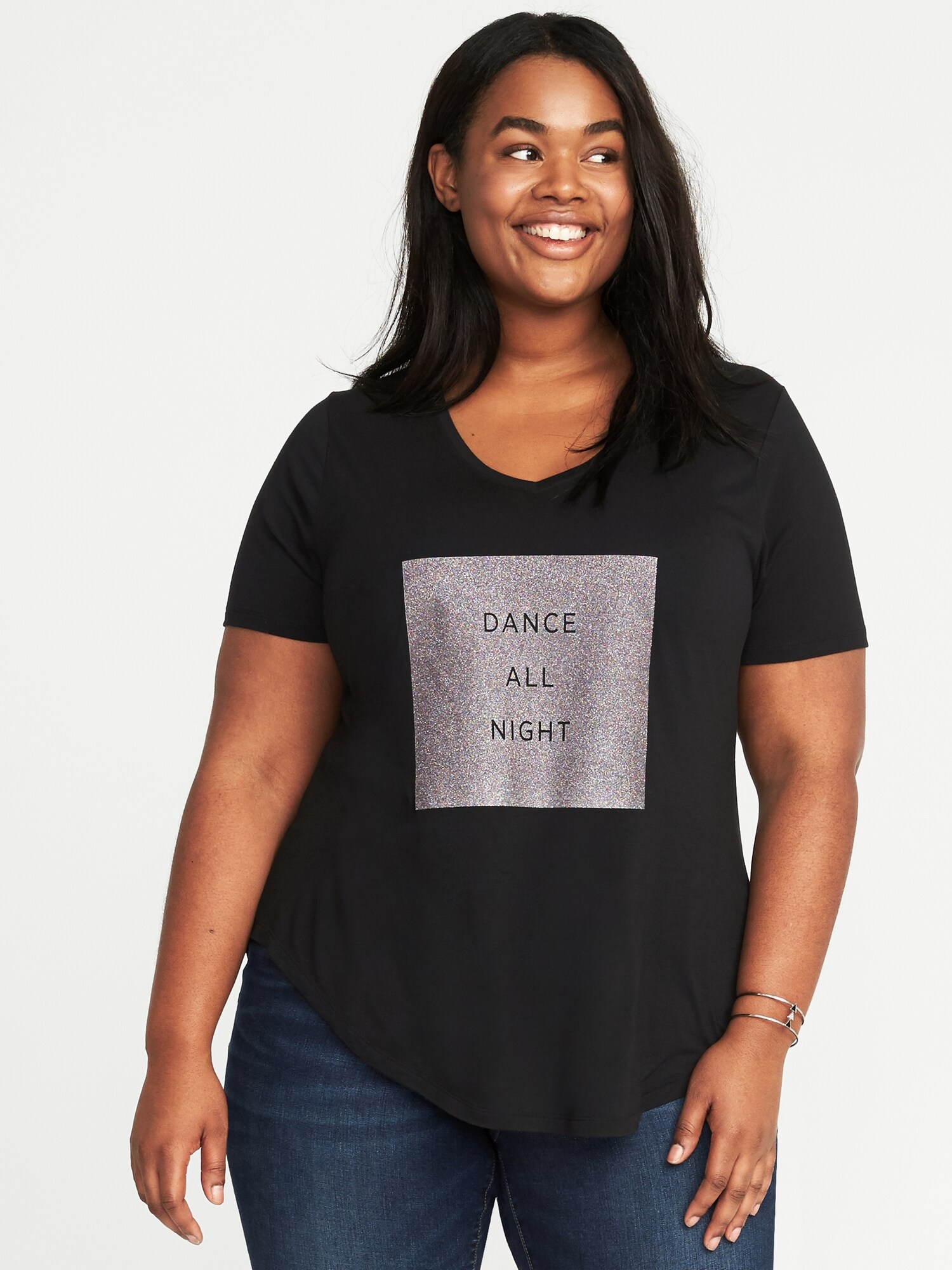 Relaxed Plus-Size Graphic Tee | Old Navy