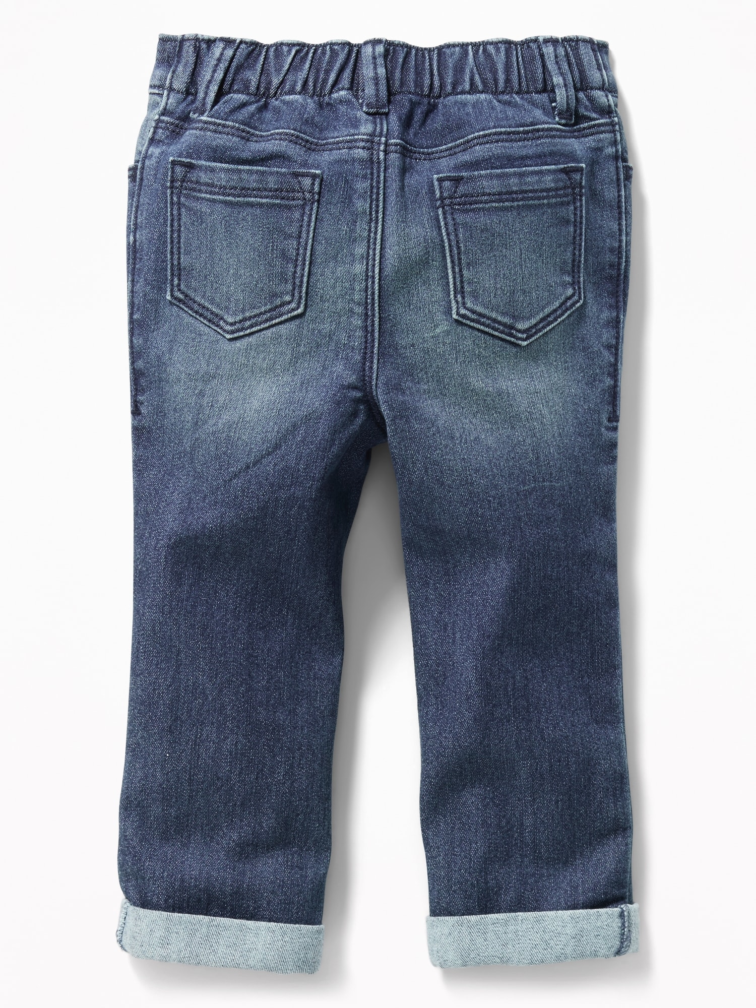 Embroidered Cozy-Lined Jeans for Toddler Girls | Old Navy