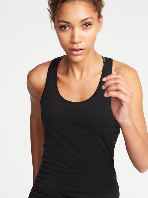 Image number 4 showing, Seamless Racerback Performance Tank for Women