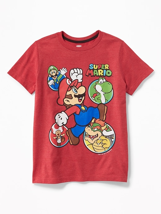 View large product image 1 of 2. Super Mario&#153 Graphic Tee for Boys