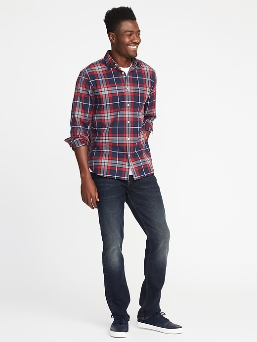 Image number 3 showing, Regular-Fit Built-In-Flex Everyday Shirt for Men