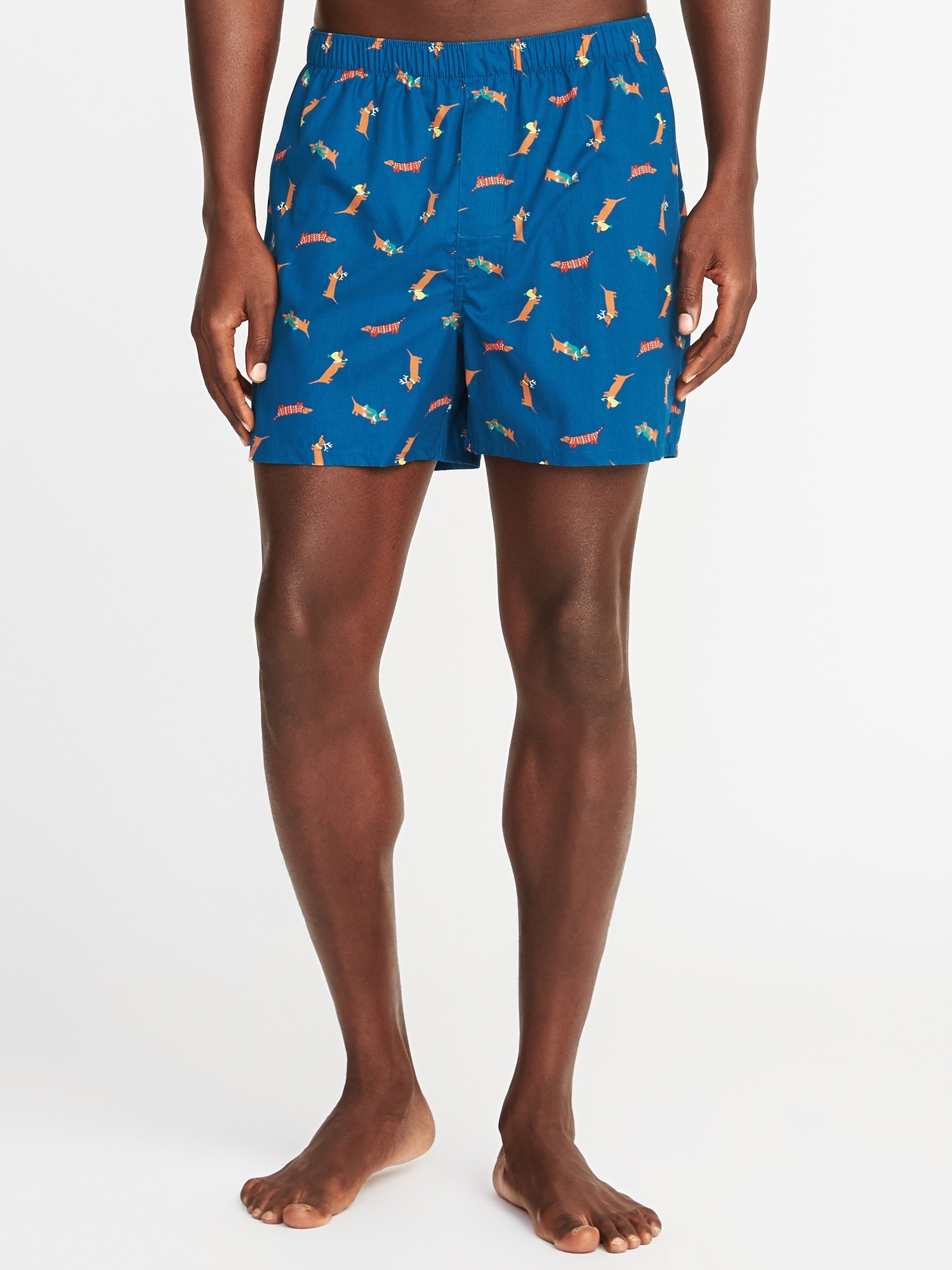 NoveltyPrint Boxers for Men Old Navy