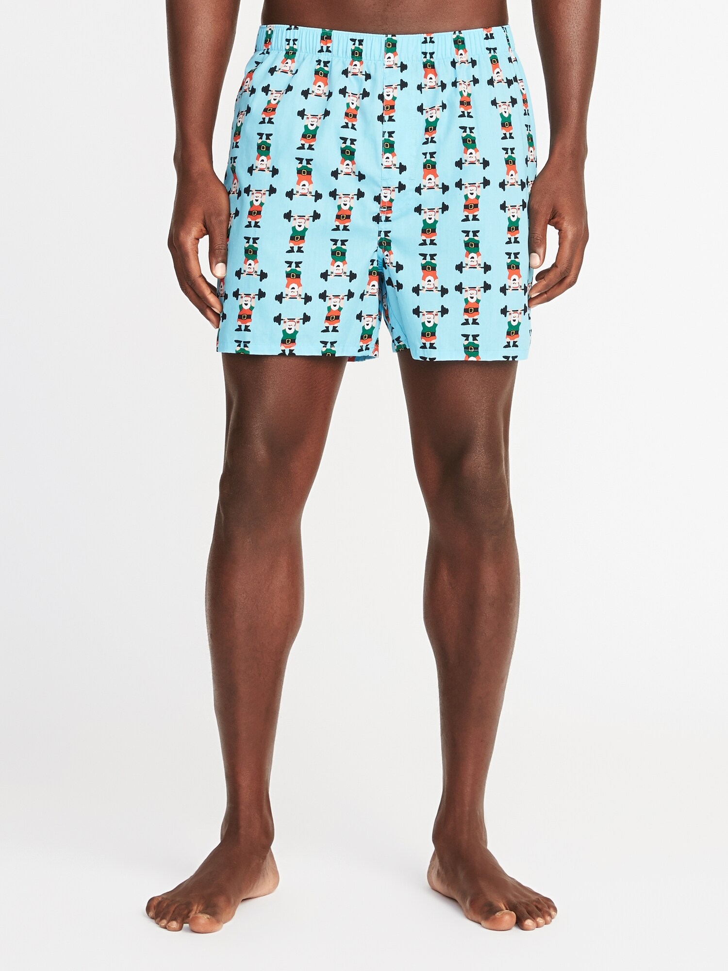 NoveltyPrint Boxers for Men Old Navy