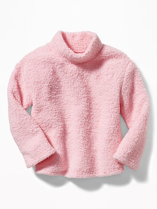 View large product image 1 of 2. Cozy Mock-Neck Sweatshirt for Girls