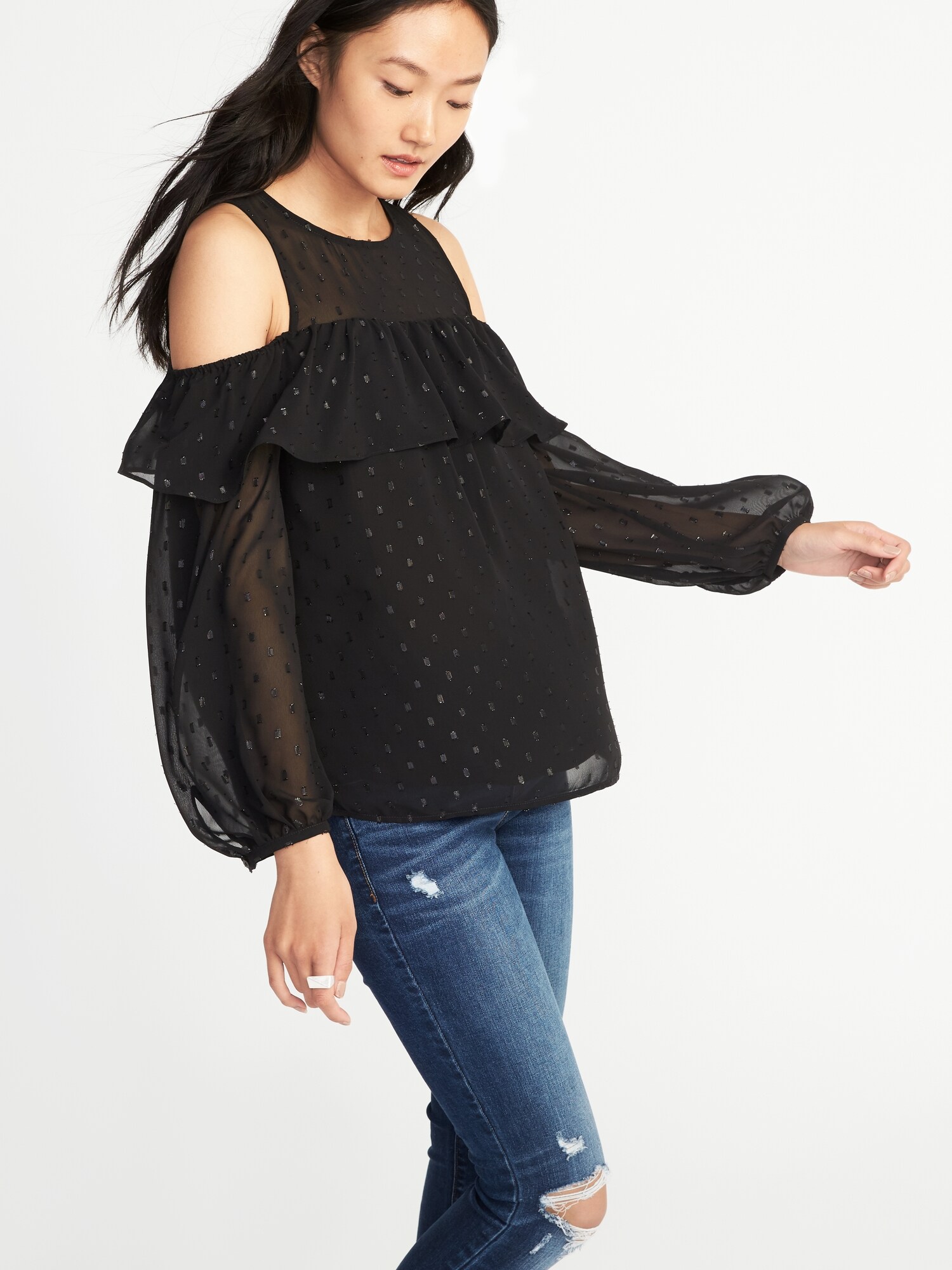 Cold shoulder discount tops old navy