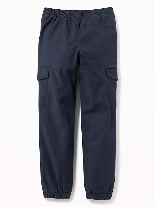 View large product image 2 of 3. Built-In Flex Ripstop Cargo Joggers For Boys