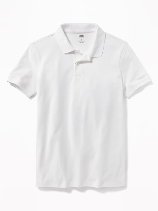 Old Navy School Uniform Built-In Flex Polo Shirt for Boys. 11