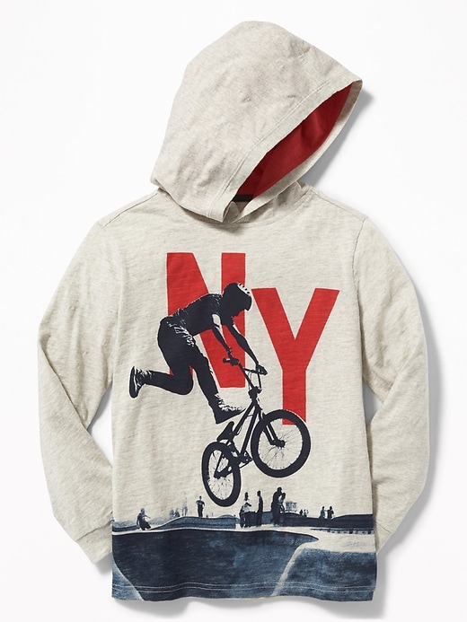View large product image 1 of 3. Graphic Pullover Hoodie For Boys