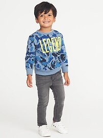 View large product image 3 of 4. "Legend" Camo Sweatshirt for Toddler Boys