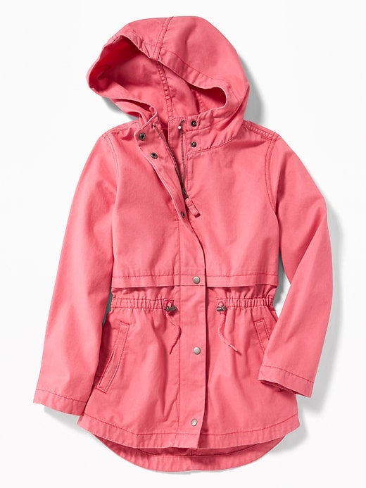 View large product image 1 of 1. Hooded Scout Jacket for Girls