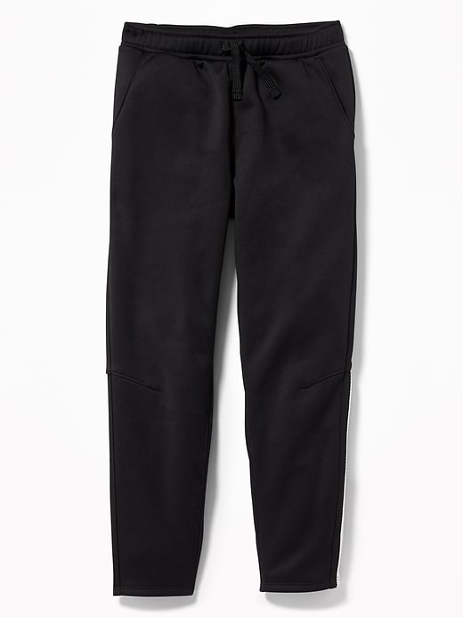 View large product image 1 of 3. Slim Bonded-Fleece Track Pants For Boys