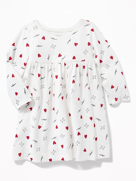 Patterned Jersey Babydoll Dress for Baby | Old Navy