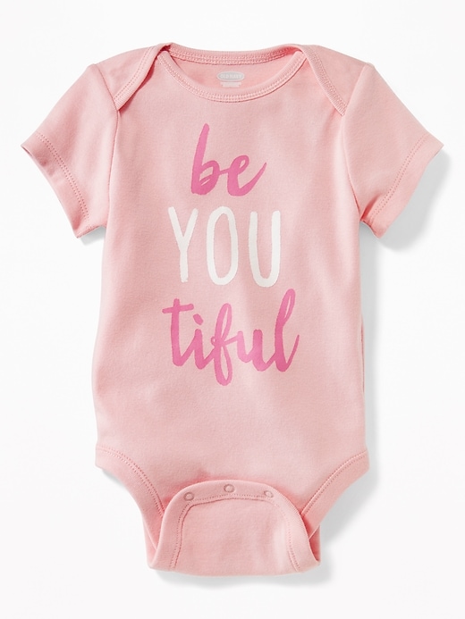 View large product image 1 of 2. Graphic Bodysuit for Baby