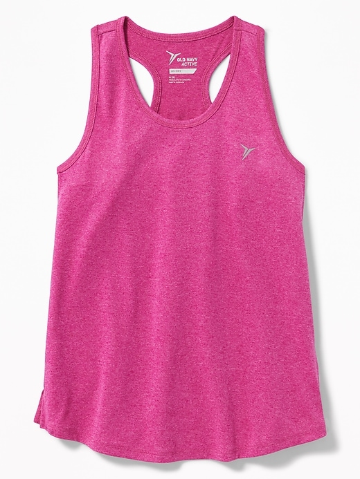 View large product image 1 of 3. Go-Dry Cool Racerback Tank for Girls