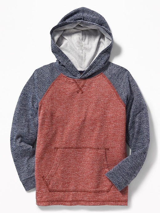 View large product image 1 of 1. Sweater-Knit Pullover Hoodie For Boys