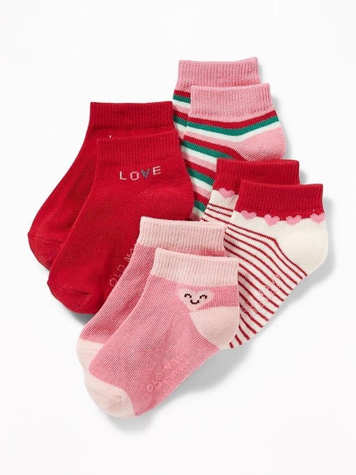View large product image 1 of 1. Ankle Socks 4-Pack for Toddler Girls & Baby