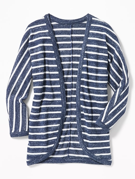View large product image 1 of 1. Open-Front Cocoon Cardi for Girls