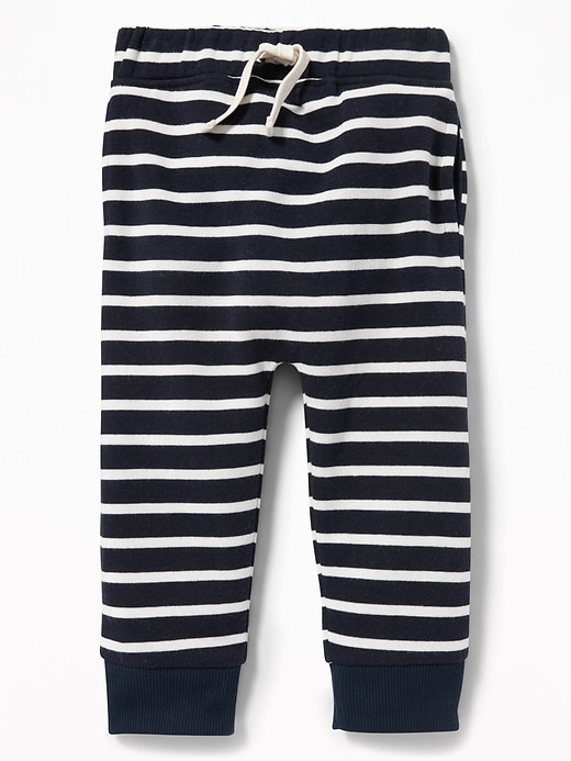View large product image 1 of 1. Striped U-Shape Joggers for Toddler Boys