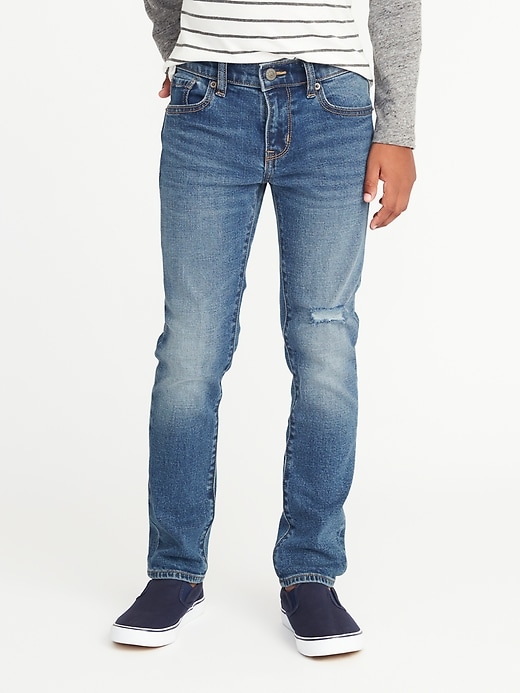View large product image 1 of 3. Relaxed Slim Built-In Flex Jeans for Boys