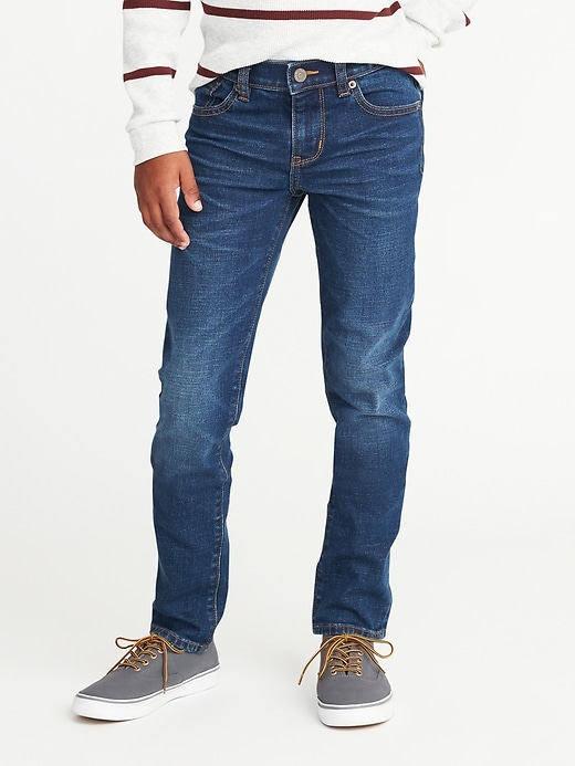 View large product image 1 of 1. Relaxed Slim Built-In Flex Jeans for Boys
