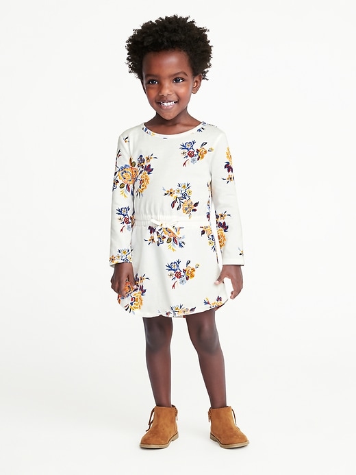 Floral-Print Jersey Dress for Toddler Girls | Old Navy