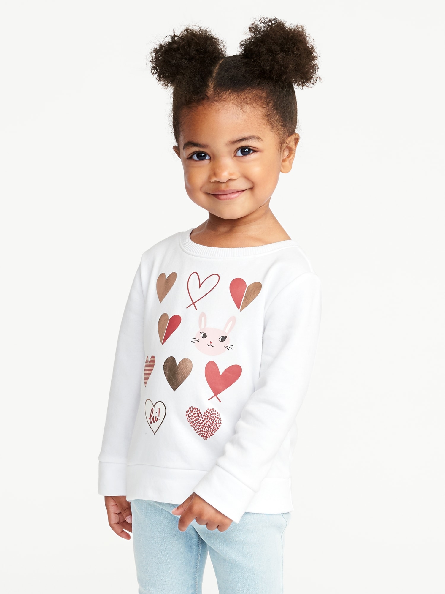 Graphic French Terry Sweatshirt for Toddler Girls Old Navy