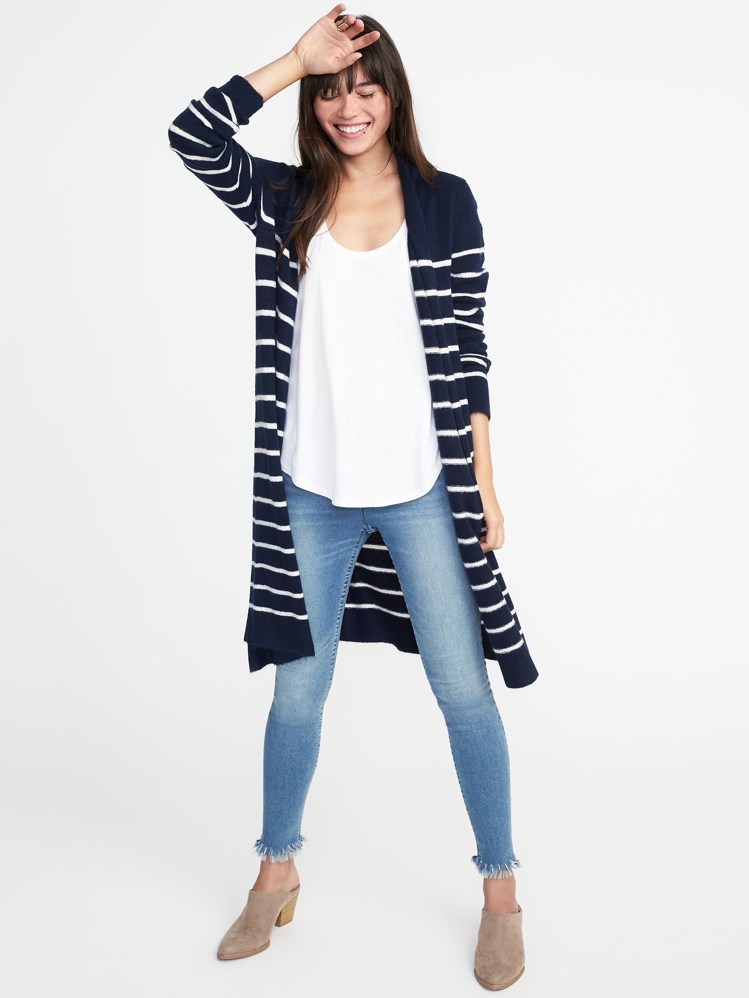 Old navy open top front cardi coat