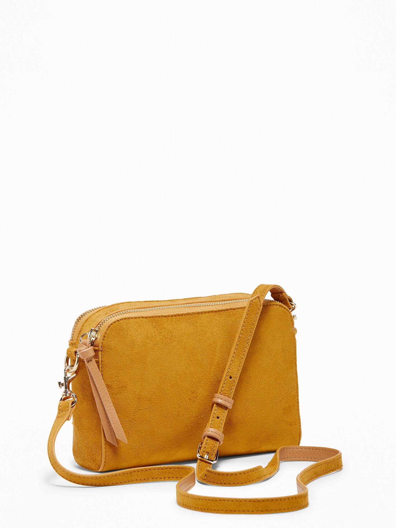 Sueded Crossbody Camera Bag for Women Old Navy